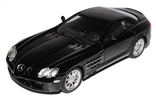 alles-meine.de GmbH Mercedes-B SLR McLaren AMG Coupe Schwarz 2003-2009 1/43 Modellcarsonline Modell Auto
