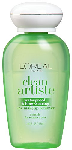 L'Oréal Paris Clean Artiste Eye Makeup Remover, Sensitive Eyes, 4 fl. oz.