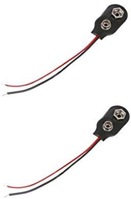 Batterieclip für 9V Block Kabel 60mm 2 Stück (0054)