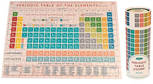 Puzzle In A Tube (300 pieces) - Choice of Design (Periodic Table)