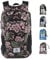 4Monster Faltbarer Rucksack Ultra Leicht, Unisex Tagesrucksack Outdoor, Wasserdichter Wanderrucksack für Camping Wandern Reisen Sport Klettern Radfahren (Blume Rosa, 24L)