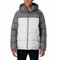 Columbia Herren Pike Lake Hooded Sweatshirt Daunenjacke mit Kapuze, Nimbus Grey, City Grey, M EU