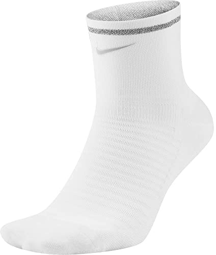 Nike Herren Spark Cush Ankle Socken, White/Reflective, 36 EU