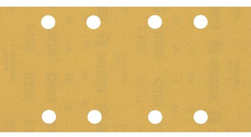 Bosch 10x EXPERT C470 Sandpaper (for Paint on wood, Hardwood, Ø 93x186 mm, Grit 320, Professional Accessory Orbital Sander)