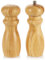 com-four® 2-teiliges Gewürzstreuer-Set - Salzstreuer und Pfeffermühle aus Bambus - Salz- und Pfeffermühle im klassischen Design - Kochzubehör (2 teilig Salz - Pfeffermühle 17 cm)