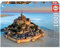 Educa - Puzzle 1000 Teile für Erwachsene | Le Mont-Saint-Michel, 1000 Teile Puzzle für Erwachsene und Kinder ab 14 Jahren, Frankreich, Normandie (19262)