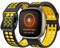 BrynnShop Silikon Armbänder Kompatibel mit Fitbit Versa/Versa 2/Versa Lite Armband Fitbit Versa 3 /Sense Armband Für Herren Damen Sport Weiche Wasserdicht Ersatzband mit (gelb,Versa 3 /Sense)