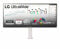 LG Electronics 34WQ68X-W.AEU 21:9 IPS Monitor UltraWide 34 (86.72 cm), FHD 1080p, TFT-LCD Active Matrix with White LED Backlight, Anti-Glare, White