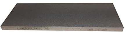 Rikon 82-1525 PRO CBN Bankstein, 20,3 x 7,6 cm, 150er Körnung auf der einen Seite und 250er Körnung auf der anderen Seite für Hochgeschwindigkeitsstahl-Holzbearbeitung, Holzdrehmaschinenwerkzeuge