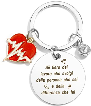 Portachiavi Infermiera Infermiere Regalo Regali Infermiera Infermiere Regalo Regali Medico Infermieri Infermieristica Idee Regalo Originali Natale Valentino Compleanno Anniversario Pasqua Portachiave