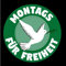Sammys Shirt Store Montags für Freiheit Protest Vinyl-Aufkleber Sticker für Auto wetterfest 10cm