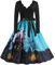 Mittelalterliche Renaissance-Kleid, Damen, Halloween, Kostüm, Abendkleid, Cocktailkleid, Damen, 50er-Jahre, Abendkleid, Audrey Hepburn, Swing, traditionelles Textil, lokaler Geburtstag, himmelblau,