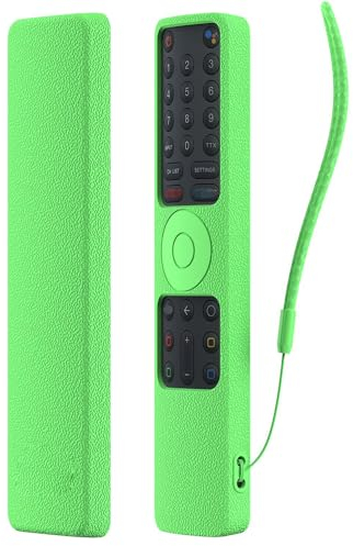 Silikonhülle Kompatibel mit Xiaomi Mi Smart TV 4S Fernbedienung, Fernbedienungsschale für Xiaomi Smart TV, stoßfeste Schutzhülle für Xiaomi TV Fernbedienung
