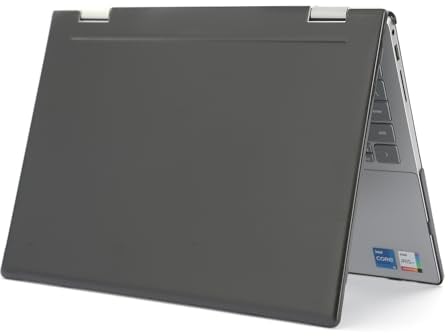 mCover Case Compatible with 2023~2024 14 Dell Inspiron 7430/7435 2-in-1 Windows Notebook Computer (Not Fitting Any Other Dell Models) - Black