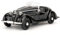 TGRCM-CZ Audi Wanderer W25k Roadster Modell Auto, Zink Legierung Pull Back Spielzeugauto mit Ton und Licht für Kinder Jungen Mädchen Geschenk (schwarz)