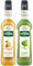 Mathieu Teisseire - Assortiment de Sirop de Poire et de Sirop de Pomme verte pour boissons rafraichissantes 2x70cl