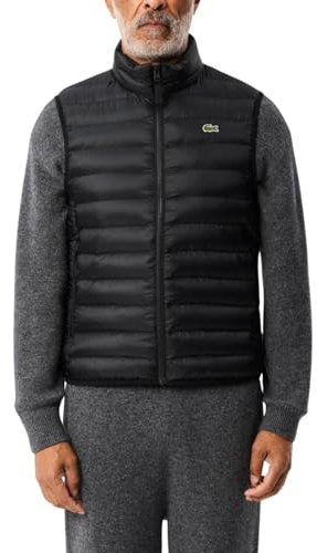 Lacoste Men's Jacket Veste, Noir, 50 Homme
