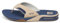 Reef Men's Smoothy Flip Flop, Tan Navy Tan, 46 EU