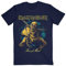 Iron Maiden Piece of Mind Gold Eddie T Shirt XL