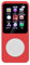 Lecteur MP3 MP4 Portable, 5,0 Pouces, Bluetooth 5.0, Radio FM, Haut-Parleur Intégré, Rouge
