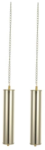 PRETYZOOM Ersatzkettengewicht Aus Metall Für Standuhren Dekorativer Uhrenhammer Kettengewicht Für Wanduhren Ersatzhammerkette Standuhrdekor Ersatzuhrgewicht DIY-uhrteil