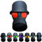 boluoboluomi Fun Gasmaske Helm Anhängerkupplung Schild,Deckkappe Für Die Anhängerkupplung, Anhängerkupplung Schild für Anhängerkupplung Auto trimmen,Kunststoff Abdeckung Anhängerkupplung. (Rot)