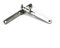 ZWEquipint Abridor de caja de reloj ajustable, llave de extracción de dos pies, herramienta de relojero de acero inoxidable, apertura de 38 mm, plata, 12,5 cm de longitud
