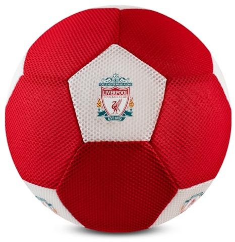 Hy-Pro Officially Licensed Tottenham Hotspur Giant 14in Mesh Ball - Soft & Bouncy Lightweight Multi-Sport Ball for Indoor and Outdoor Football Games - With Logo and Club Colours