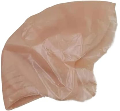 2Pcs Gefälschte Haut Latex Glatze Perücke Kappe Hut Mönch Kopfbedeckungen Cosplay Party Für Erwachsene Jugendliche