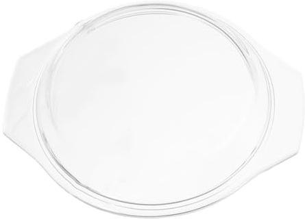 Alipis Couvercle Transparent pour Micro-ondes Protection Anti-éclaboussures pour Four à Micro-ondes Accessoire de Cuisine Résistant Chaleur