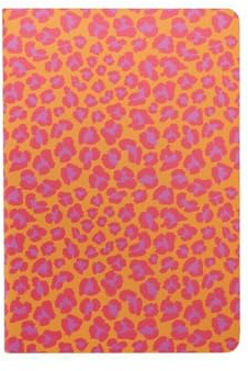 Hefte A5 Pattern Leo neon