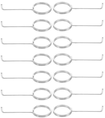 FOYTOKI Stainless Steel Drain Grate Removal Tool Lift Out Hook Heavy-Duty Drain Key Lifting Hooks Sturdy Shower and Kitchen 20Pcs Set