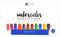 Prima Marketing Odyssey Aquarell-Pfannen für Aquarellfarben, Philosophie, 12 Stück