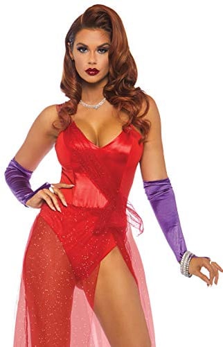 Leg Avenue Damen Bombshell Babe Panamahut, Rot (Red), (Herstellergröße: Medium 10-12)