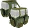 DNA NGT Carp Coarse Fishing 600D Seat Tackle Box Canvas Carry Shoulder Straps Bag with Pockets THIS IS FOR THE COVER & POCKETS ONLY