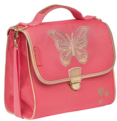 Belmil Premium Petite Kindergarten Schultertaschen für Mädchen (Coral)