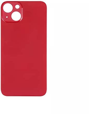 fonefunshop Compatible With iPhone 13 Mini Plain Glass Back In Red