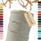 BooGardi Makramee Garn · viele Farben · Creme 3mm x 200m · 3mm oder 5mm · Wollgarn · kreatives knüpfen weben Stricken · DIY Boho Garn
