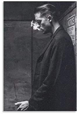 HANYING Poster G-Eazy Rapper Art Wandkunst Poster Schriftrolle Leinwand Gemälde Bild Wohnzimmer Dekor Zuhause 30 x 45 cm