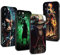 4 Stück Handyhülle für Apple iPhone 15 PRO MAX Hülle 6.7'' Anime Luffy Zoro Gear 5 Sun God Nika Manga Muster Design Case Kameraschutz Schutzhülle TPU Silikon Weich Ultra Dünn