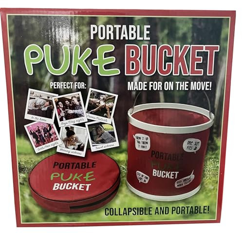 Diabolical DP1299 Tragbarer Kot-Eimer – Hirsch-Do-Zubehör Männer, lustige Geschenke für Freunde, kranke Eimer, Neuheit Geschenke für Männer unter 9 kg, Schwangerschaftsgeschenke für werdende Mutter,