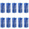 RINOO Filterbürsten-Set für Koi-Teichfilter, Aquarium, Wasser, Garten, Teich, Skimmer, Filterreinigungsbürste, 50,8 x 12,9 cm, Blau, 10 Stück