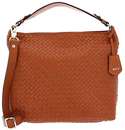 Abro Leather Piuma Weaving Hobo Bag Elvi S Cuoio