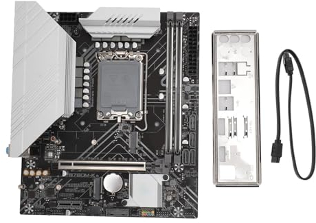 Vikye B760M-K DDR4 Motherboard, LGA1700 for GEN12/13 Series MATX Mainboard with PCIe 4.0, M.2 Slot, SATA3.0 USB 3.0, Aura Sync RGB