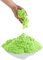950 g Nachfüllpackung Magischer Sand Kinder Kinetik Sand Kinder 3 4 5 Jahre Bunt Sensorischer Sand für Kinder Kreatives Spielzeug Kinder Geschenkideen Kind Mädchen Grün