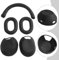 Set di cover in silicone imbottito progettato per adattarsi perfettamente alle tue preziose cuffie Sony WH 1000 5 (nero)