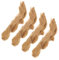 Sosoport 1 Satz Jute Seidenfeuer Induziert Feueranzünder Materialien Feuerstarter-Sticks Jute-Accessoire Werkzeug Feuerstarter Jute Feuerstarter-Tool Seilleiter Jute-Seide 4 Stück