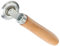 Spline Roller Tool – Rullo di riparazione dello schermo, manico in legno, struttura liscia e durevole, manico in legno con design ruota, per finestre di carta KT