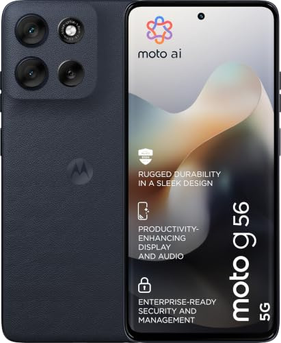 Motorola Moto G56 5G 8GB - 256GB Schwarz (Black Oyster) Dual SIM