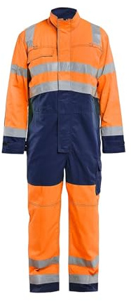 Blaklader 63731804 INSGESAMT HOHE VISIBILITÄT, Orange/Marineblau, grootte C62